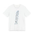 Aloha Vertical Graphic Tee – Surf-Inspired Vintage Hawaiian T-Shirt